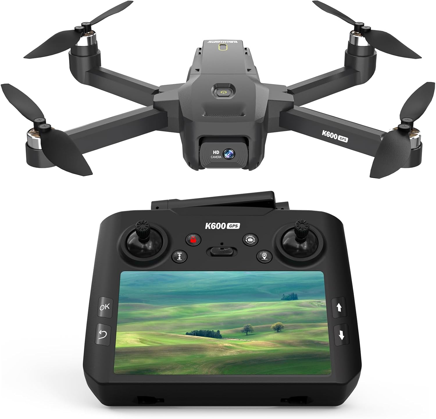 GPS Drone with EIS Camera 4.5" LCD Screen on Controller